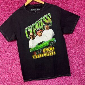 Cypress Hill Emerald Low Rider California Rap Trio Tee S/M